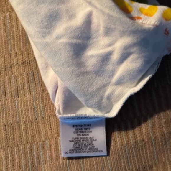 2/$ 25 Wonderkids Tank Top Heart Patterned Size 6/9 MTHS NWT - Picture 6 of 8